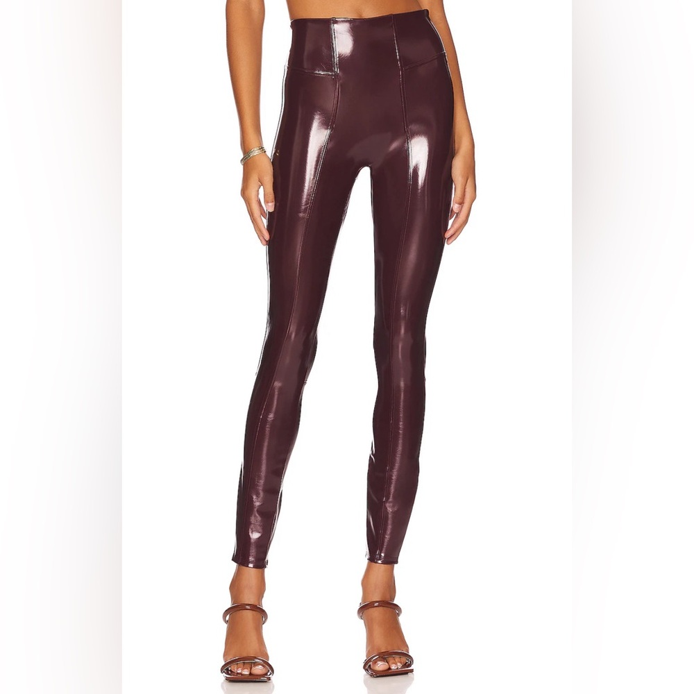 Spanx Faux Patent Leather Leggings